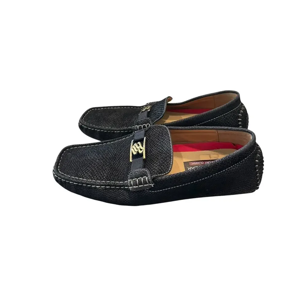 Rocawear Dwight Comfort Classic Black Driving Loafers Men’s 9 EU 42